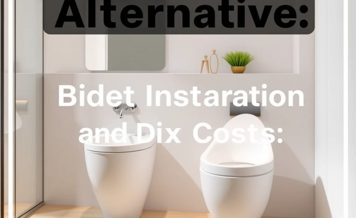 Bidet Installation and Costs