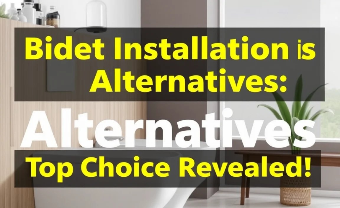 Bidet Installation vs Alternatives: Top Choice Revealed!