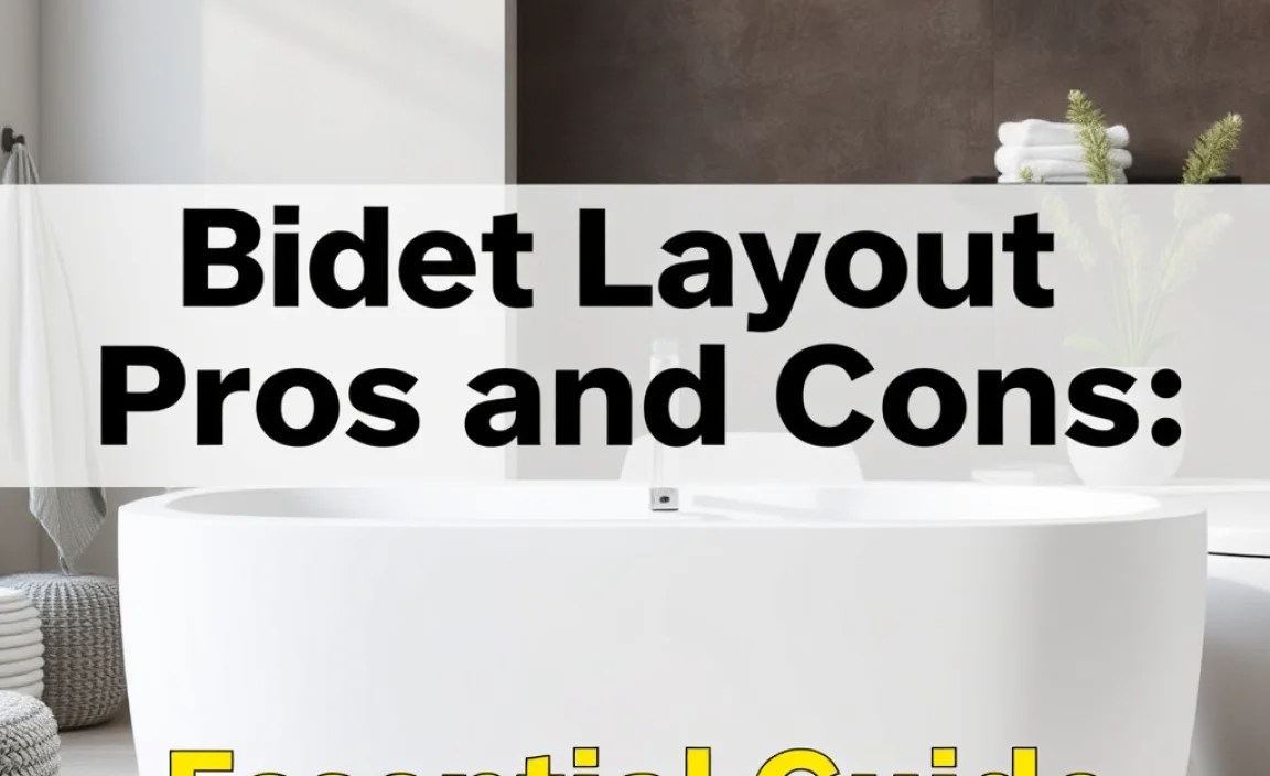 Bidet Layout Pros and Cons: Essential Guide