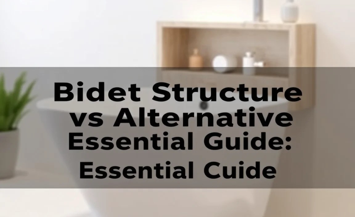 Bidet Structure Vs Alternative: Essential Guide
