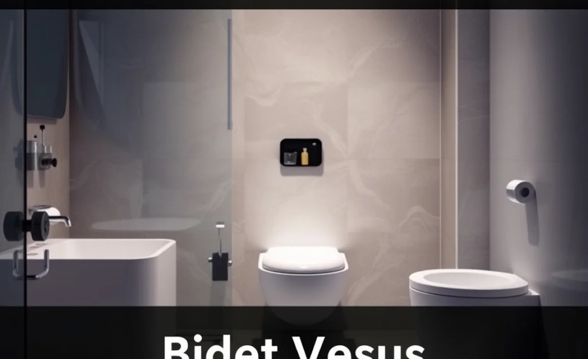Bidet Versus Toilet Paper