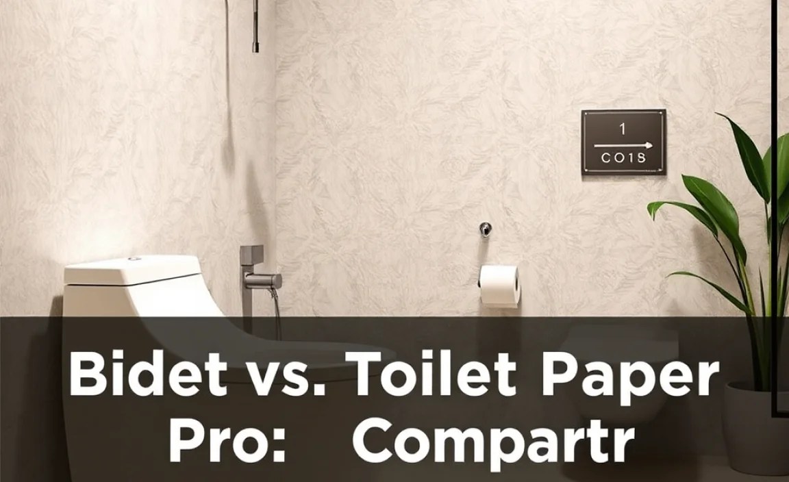 Bidet vs. Toilet Paper: A Comparison