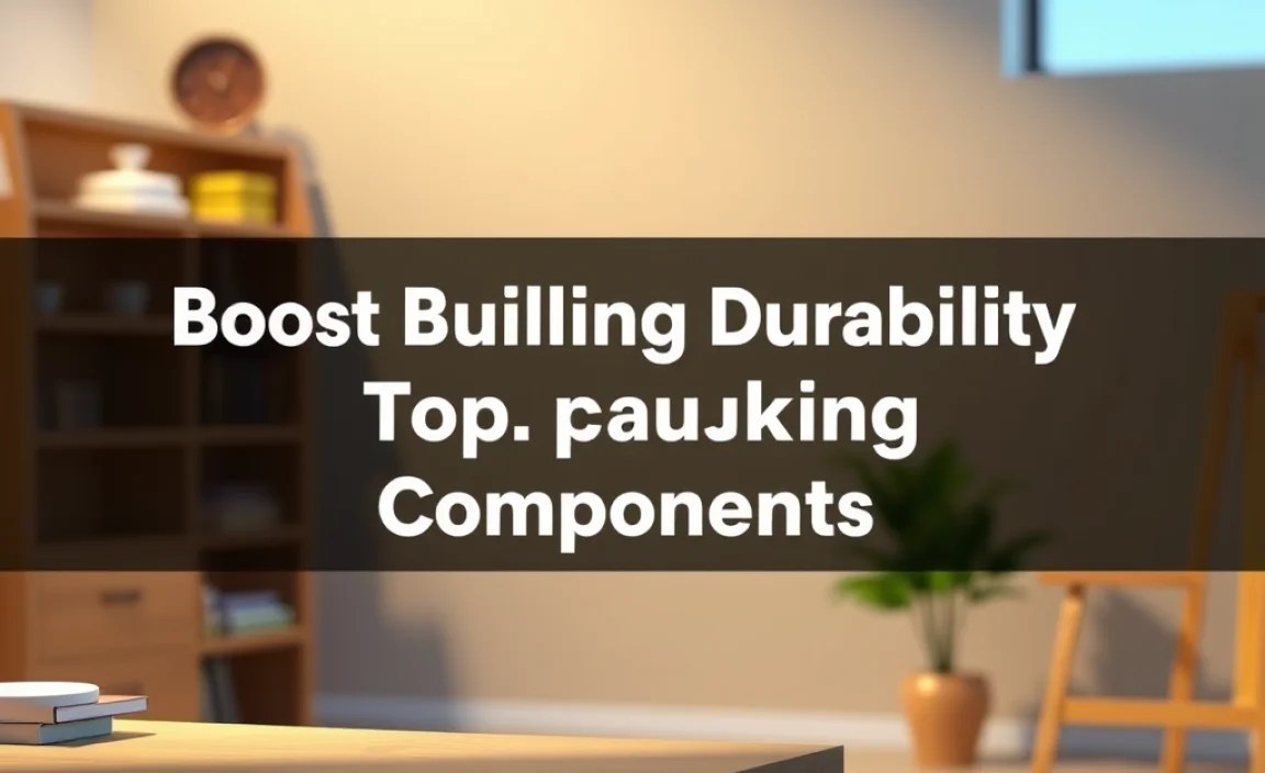 Boost Building Durability with Top Caulking Components