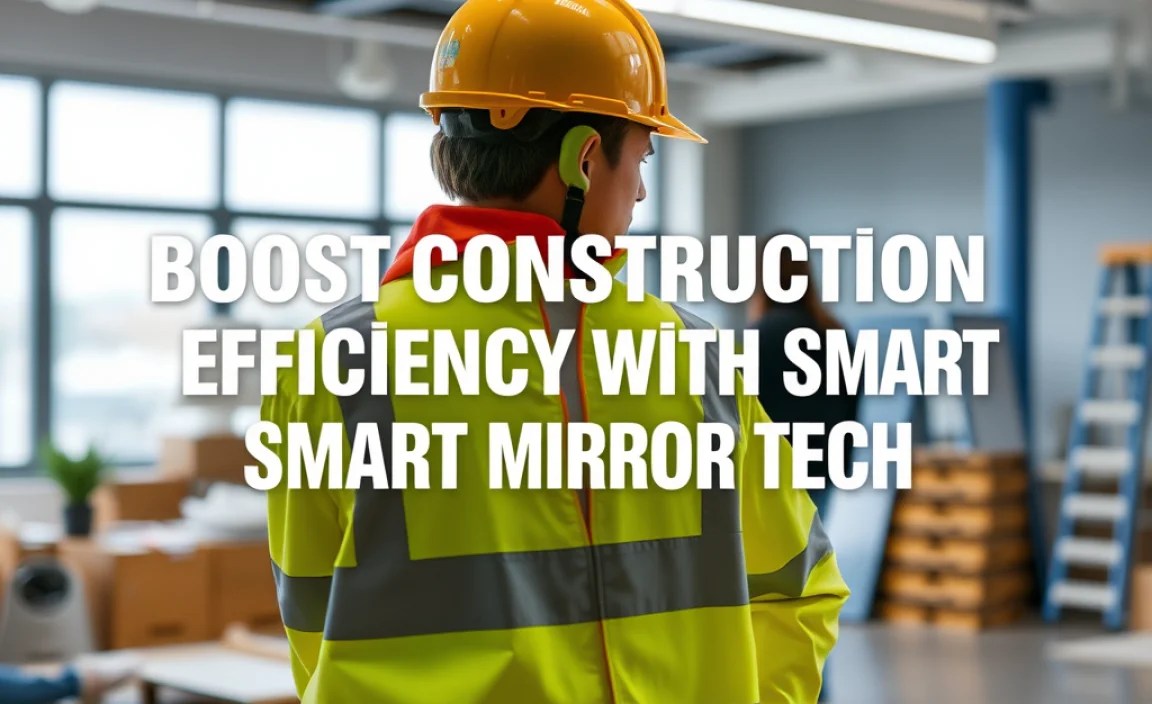 Boost Construction Efficiency with Smart Mirror Tech