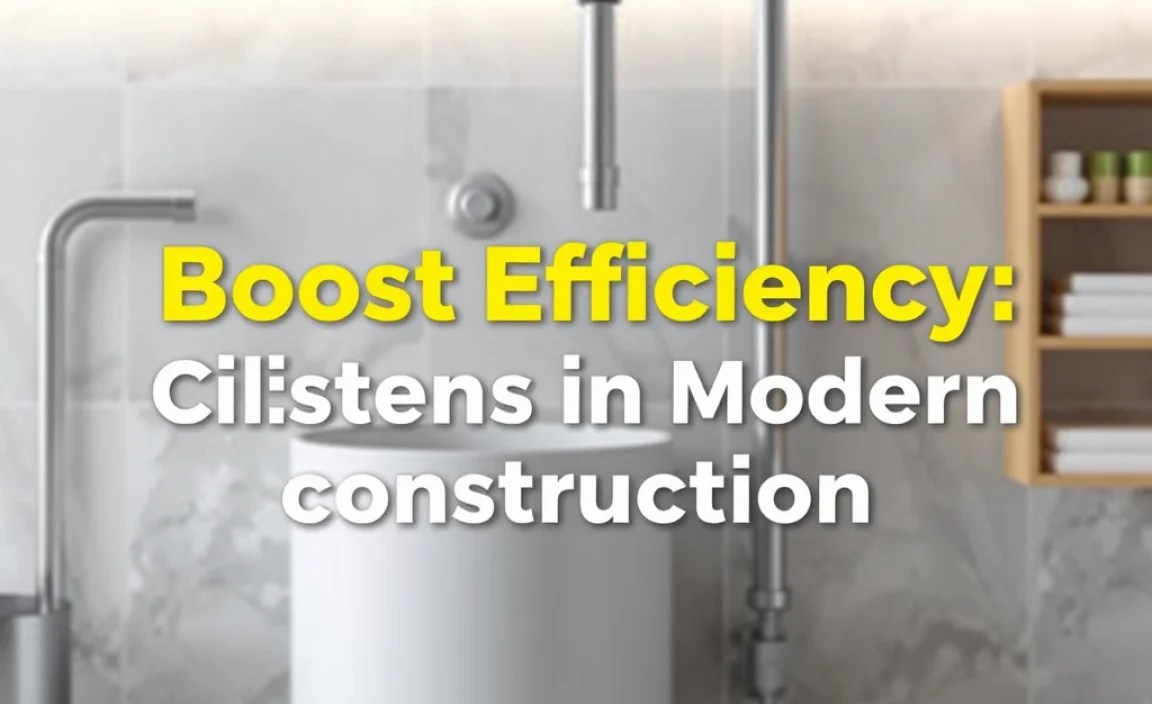 Boost Efficiency: Cisterns in Modern Construction