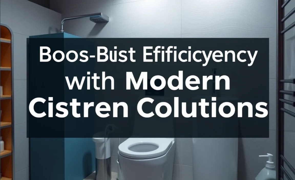 Boost Efficiency with Modern Cistern Solutions