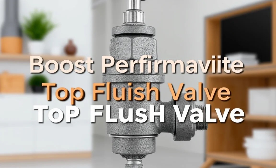 Boost Performance with Top Flush Valve for Construction