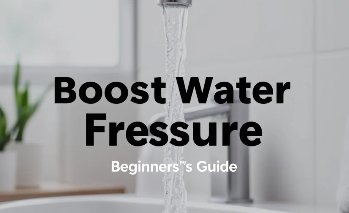 Boost Water Pressure: Beginners’ Easy Guide