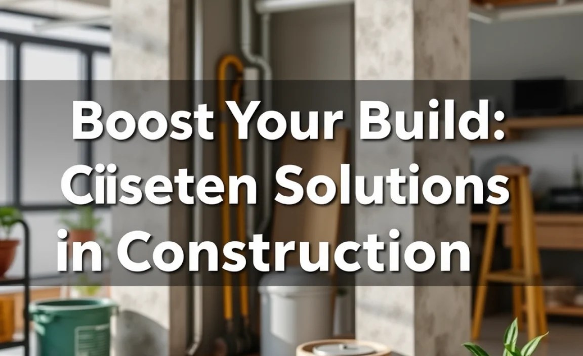 Boost Your Build: Cistern Solutions in Construction