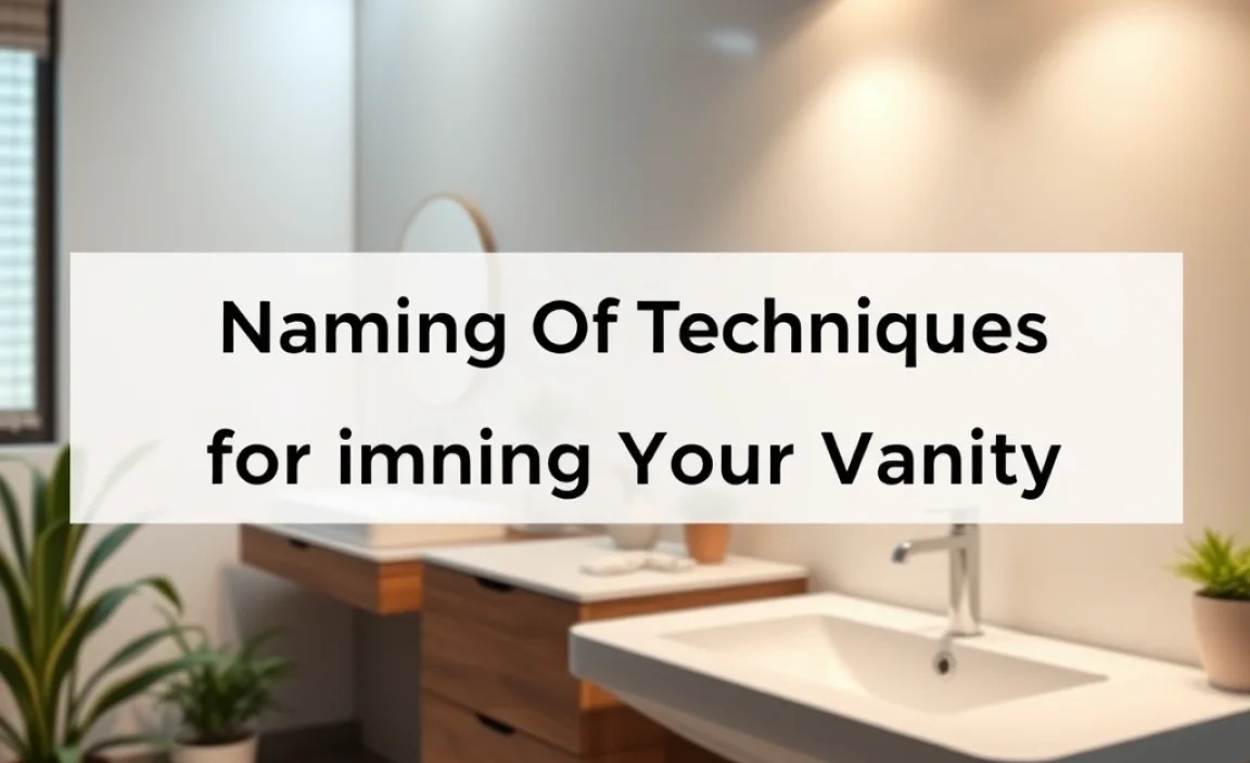 Brainstorming Techniques for Naming Your Vanity