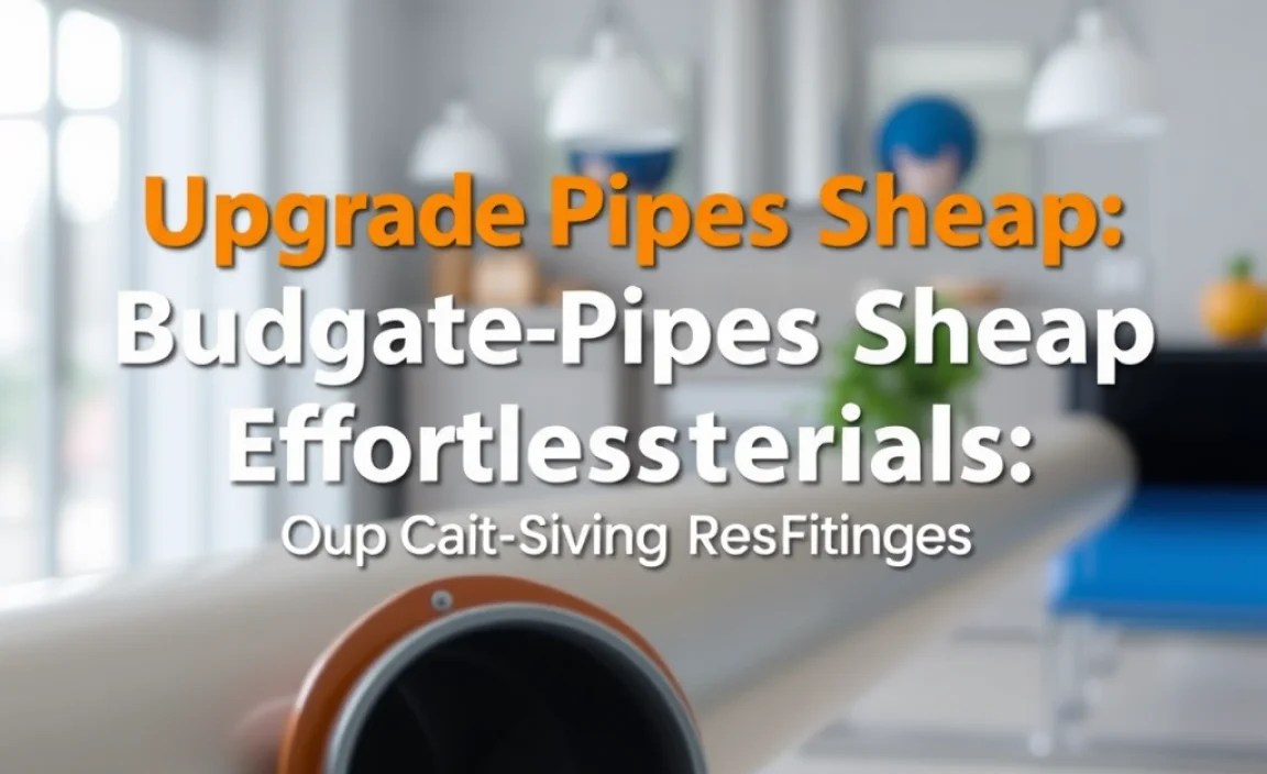 Budget-Friendly Pipe Materials: Your Cost-Saving Options