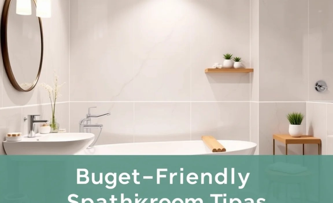Budget-Friendly Spa Bathroom Accessory Tips