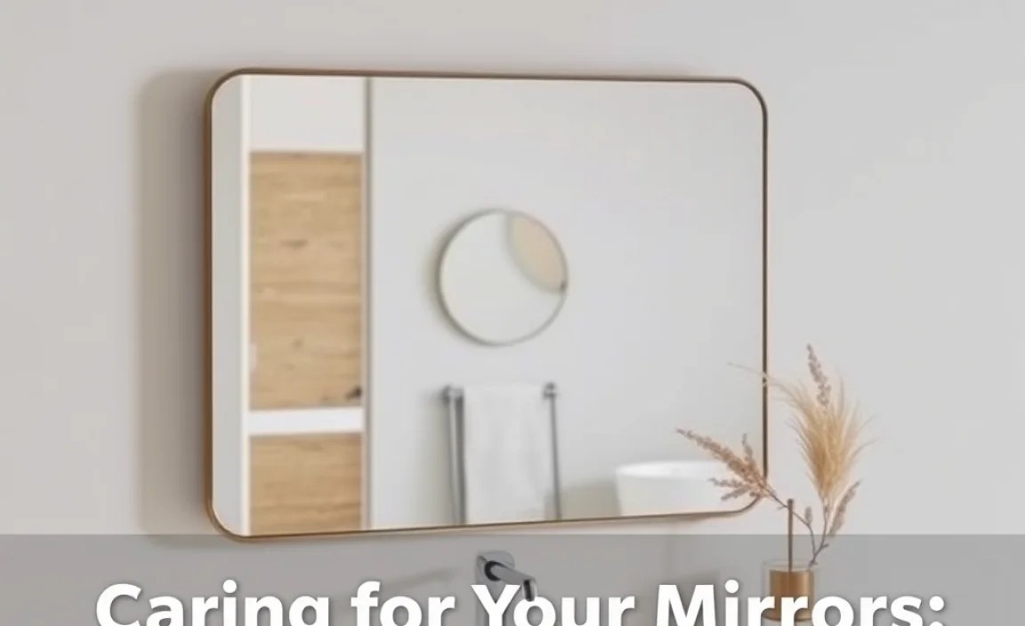 Caring for Your Mirrors: Keeping Them Pristine