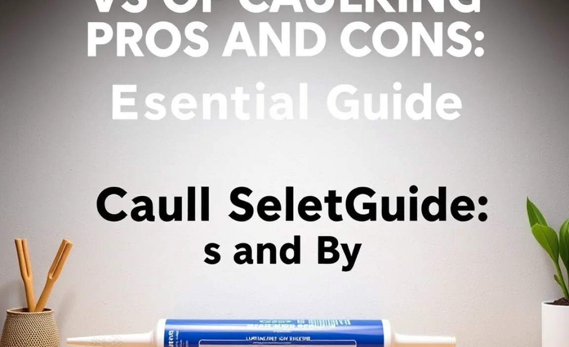 Caulk Selection Guide: By Application