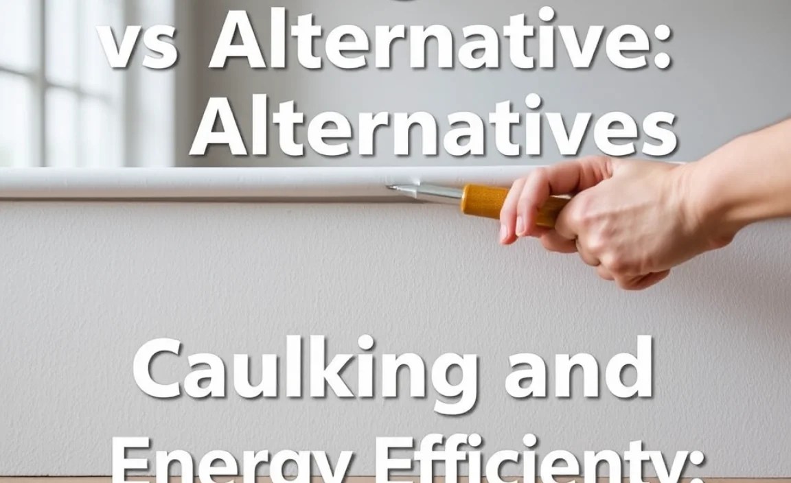 Caulking and Energy Efficiency
