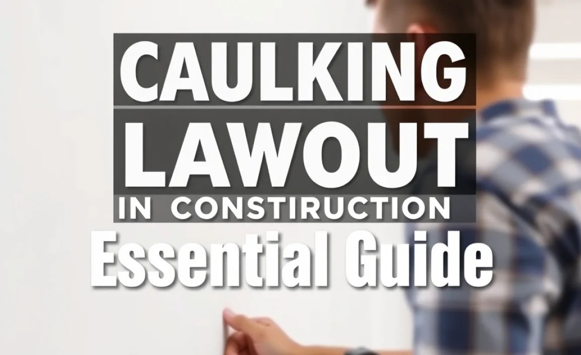 Caulking Layout in Construction: Essential Guide