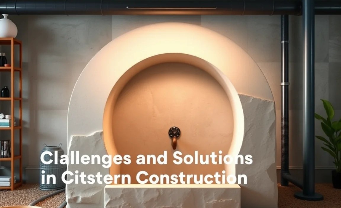 Challenges and Solutions in Cistern Construction