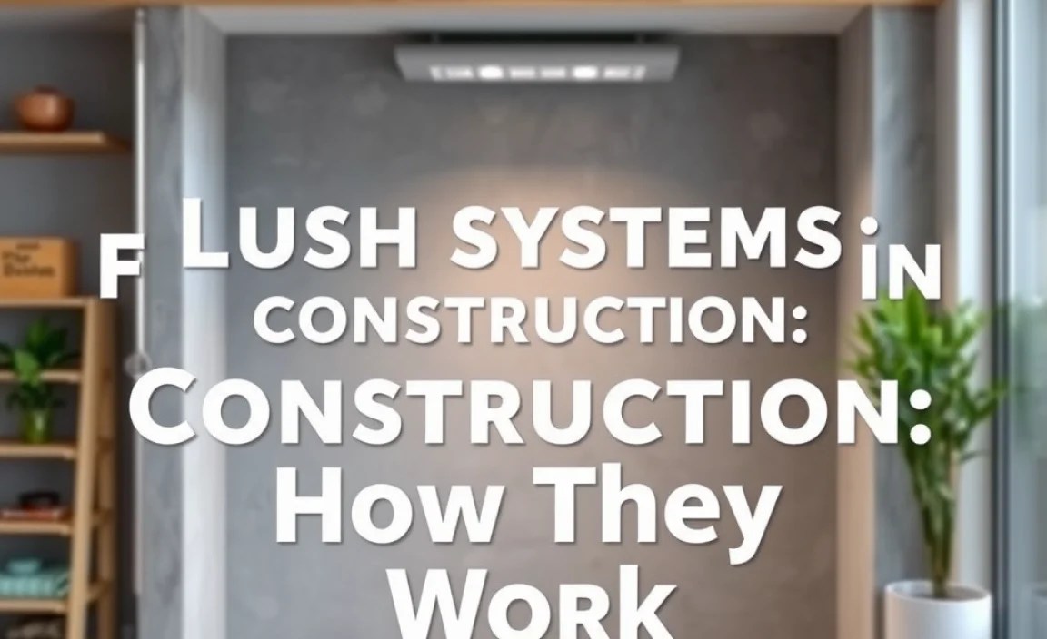 Challenges and Solutions in Flush Systems
