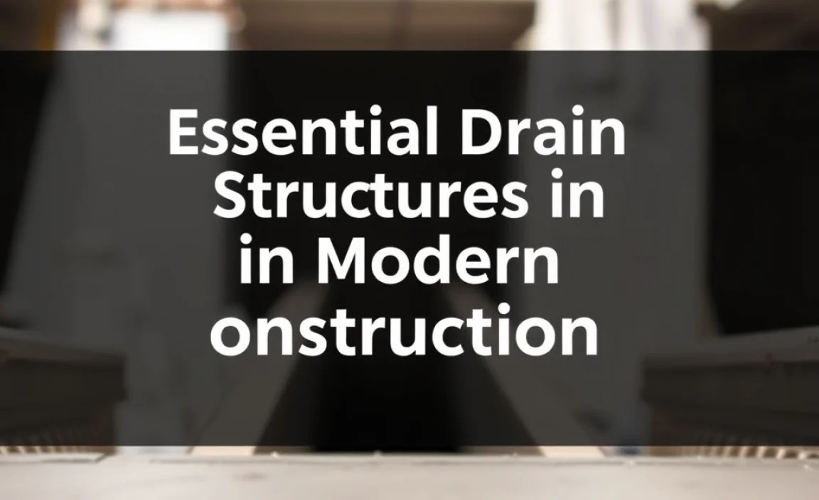 Challenges in Drain Structure Design