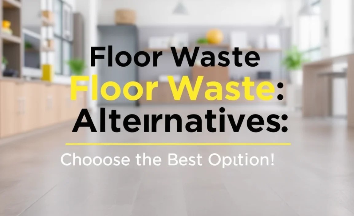Challenges in Floor Waste Systems