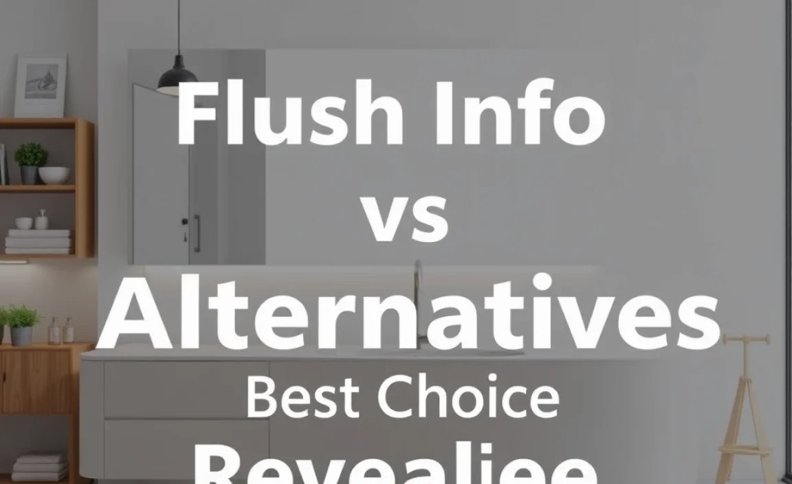 Choosing Between Flush Info vs. Alternative