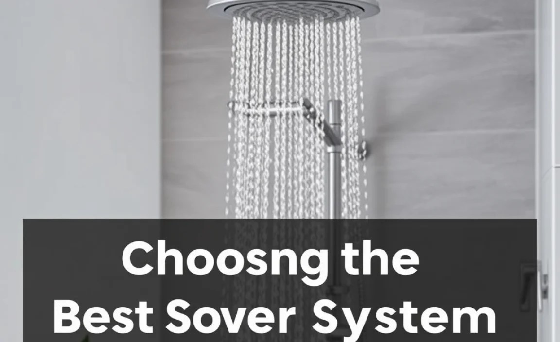 Choosing the Best Shower System