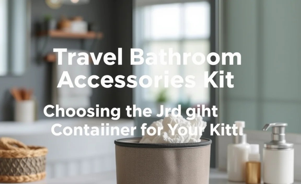 Choosing the Right Container for Your Kit