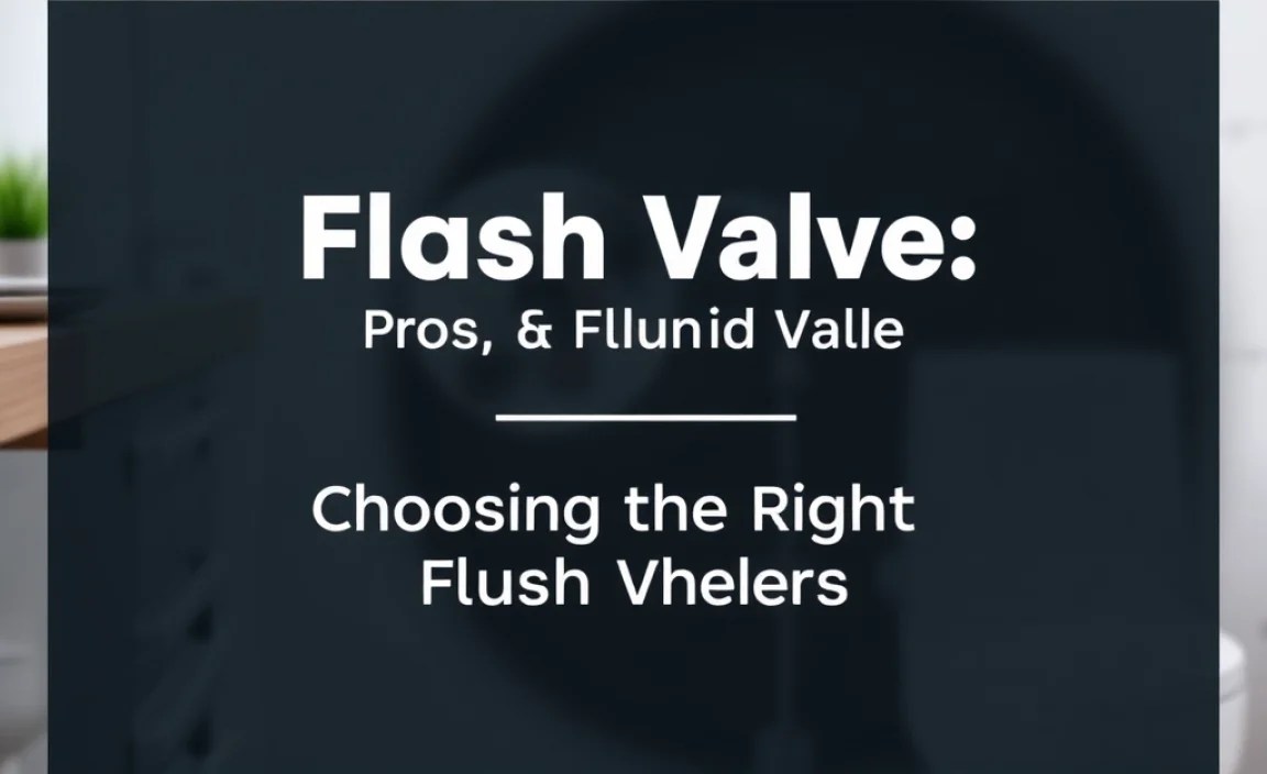 Choosing the Right Flush Valve