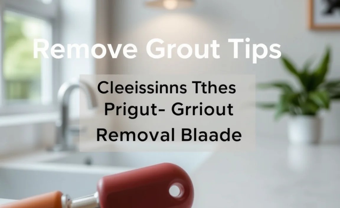 Choosing the Right Grout Removal Blade