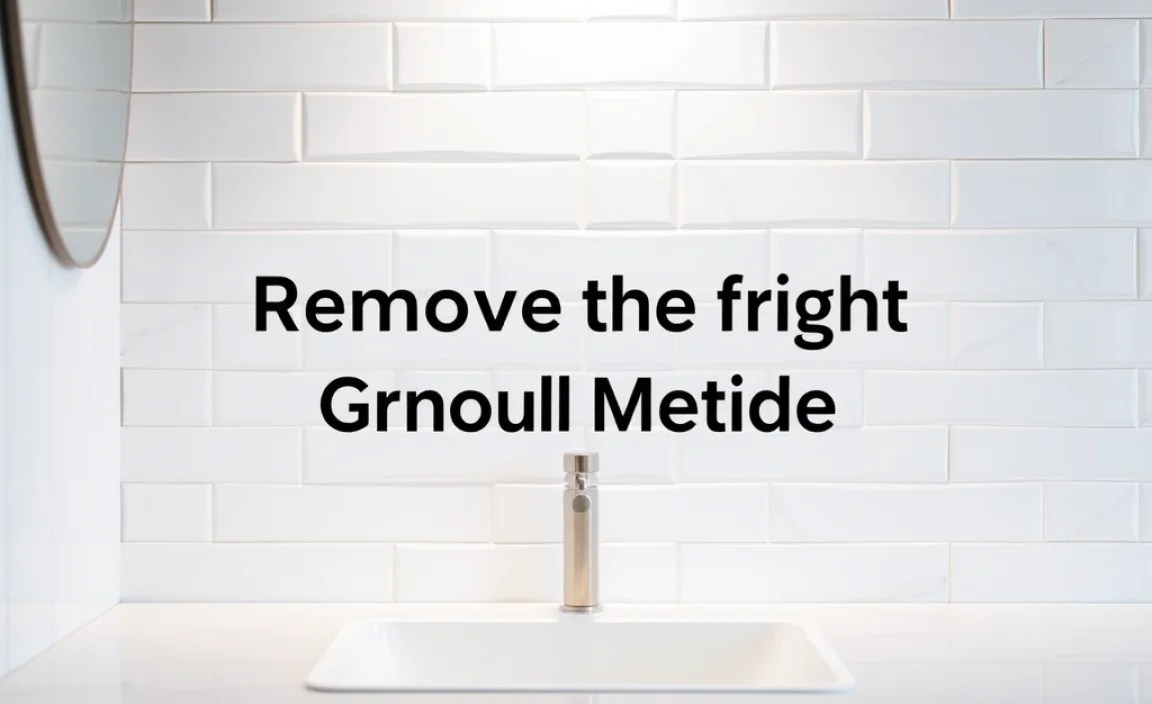 Choosing the Right Grout Removal Method