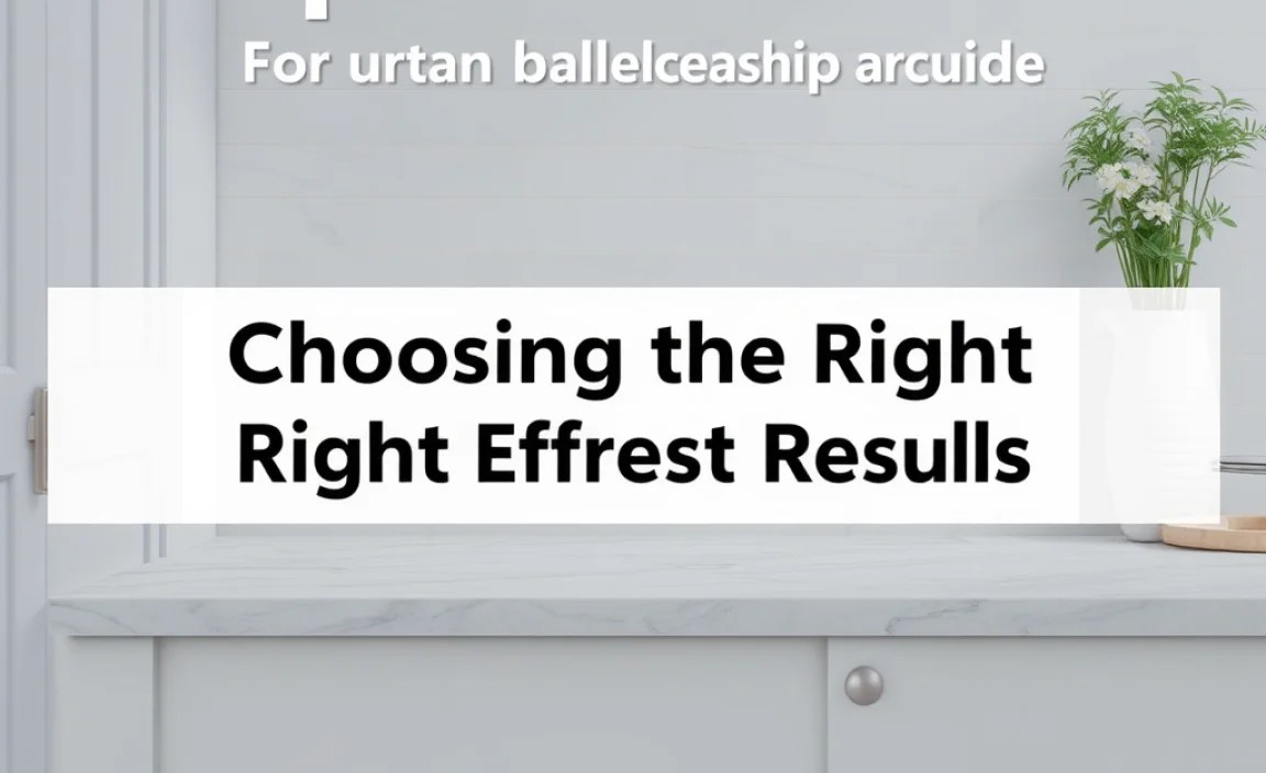 Choosing the Right Grout Type