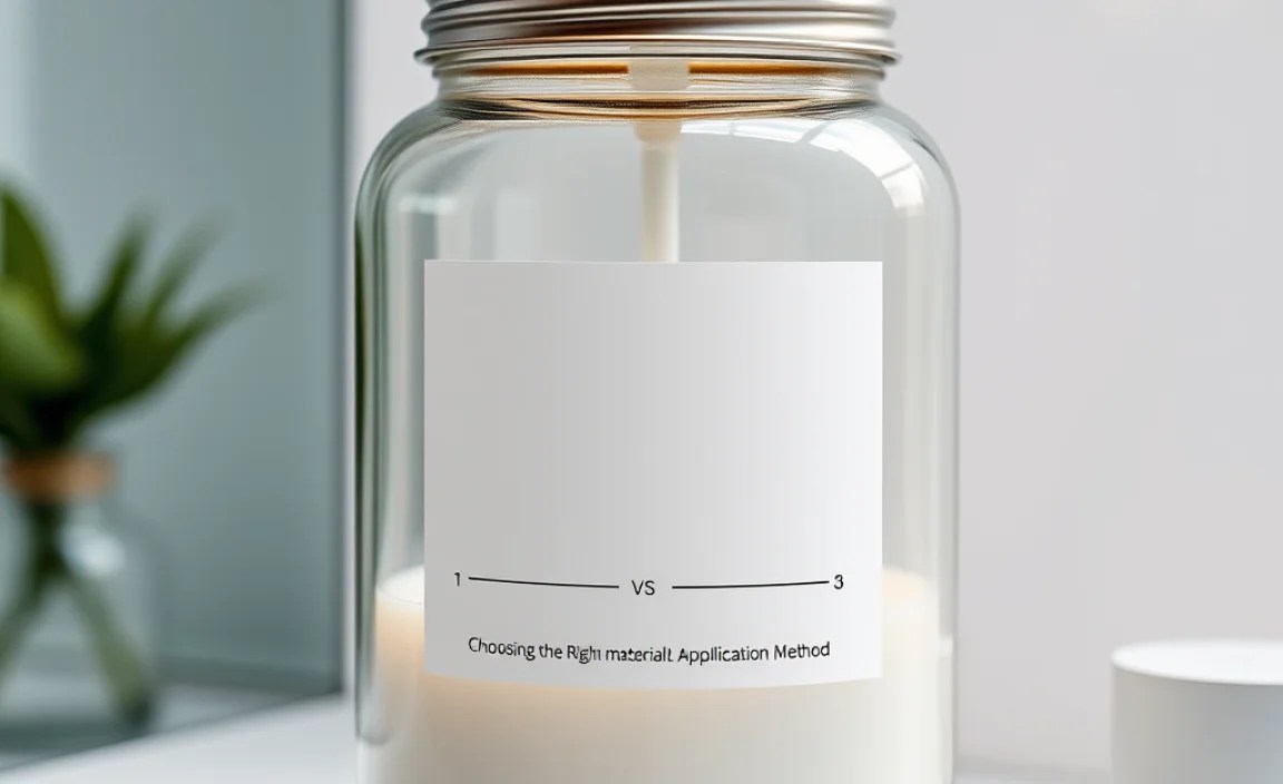 Choosing the Right Material and Application Method