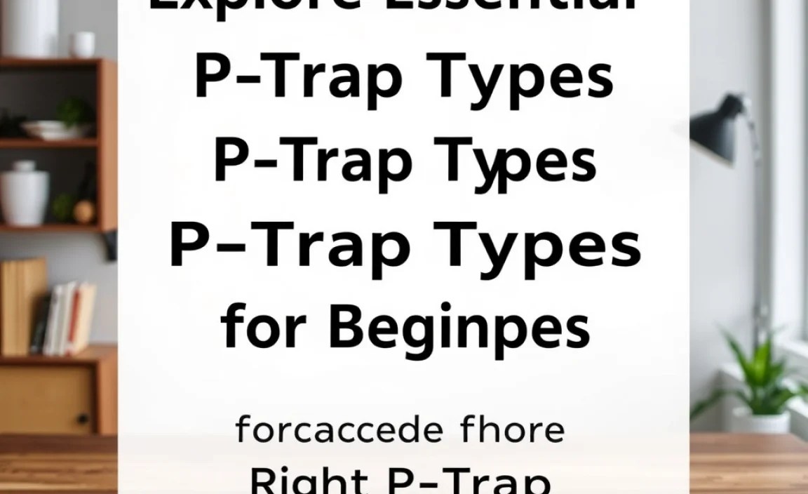 Choosing the Right P-Trap