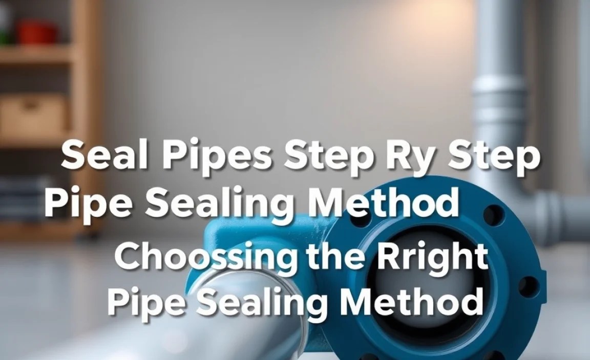 Choosing the Right Pipe Sealing Method