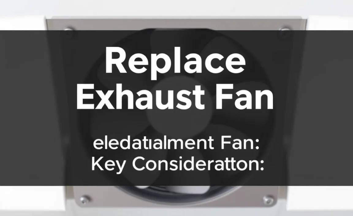 Choosing the Right Replacement Fan: Key Considerations
