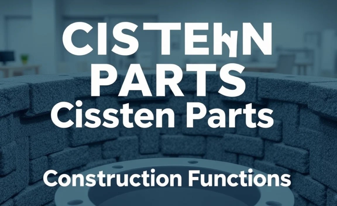 Cistern Parts: Essential Construction Functions