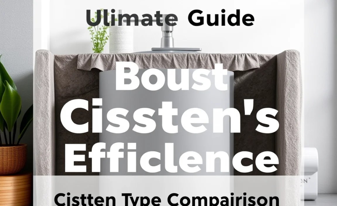 Cistern Types Comparison