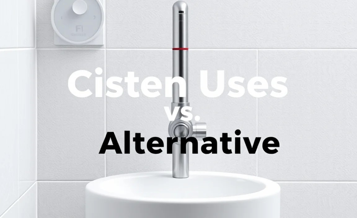 Cistern Uses vs Alternative: Genius Solutions