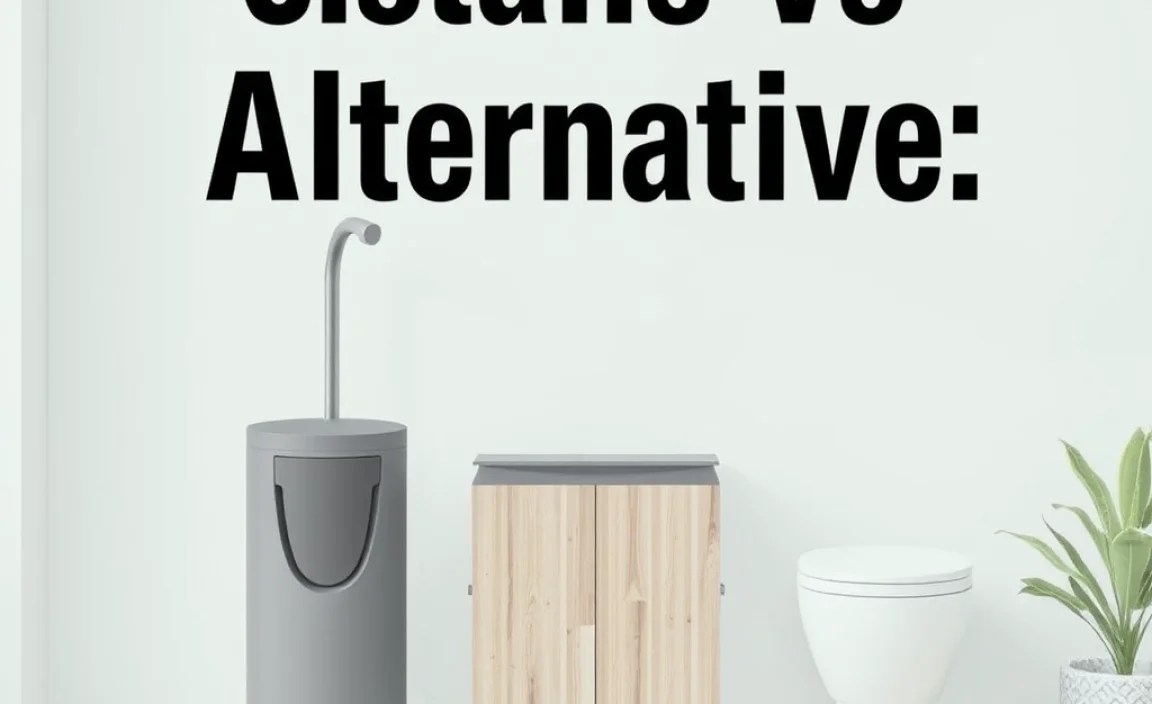 Cistern vs. Alternative: A Comparison Table