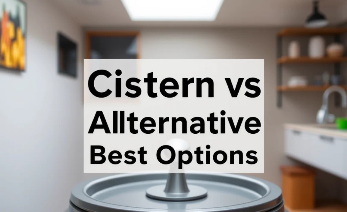 Cistern vs Alternative: Best Options