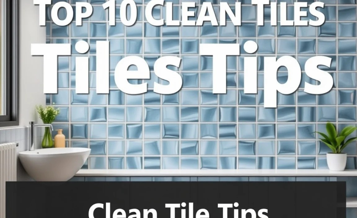 Clean Tiles Tips