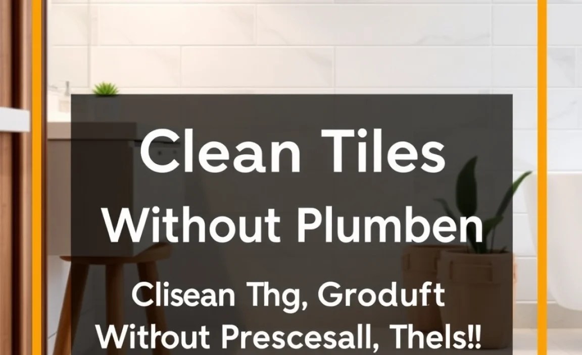 Cleaning Grout Without Professional Help