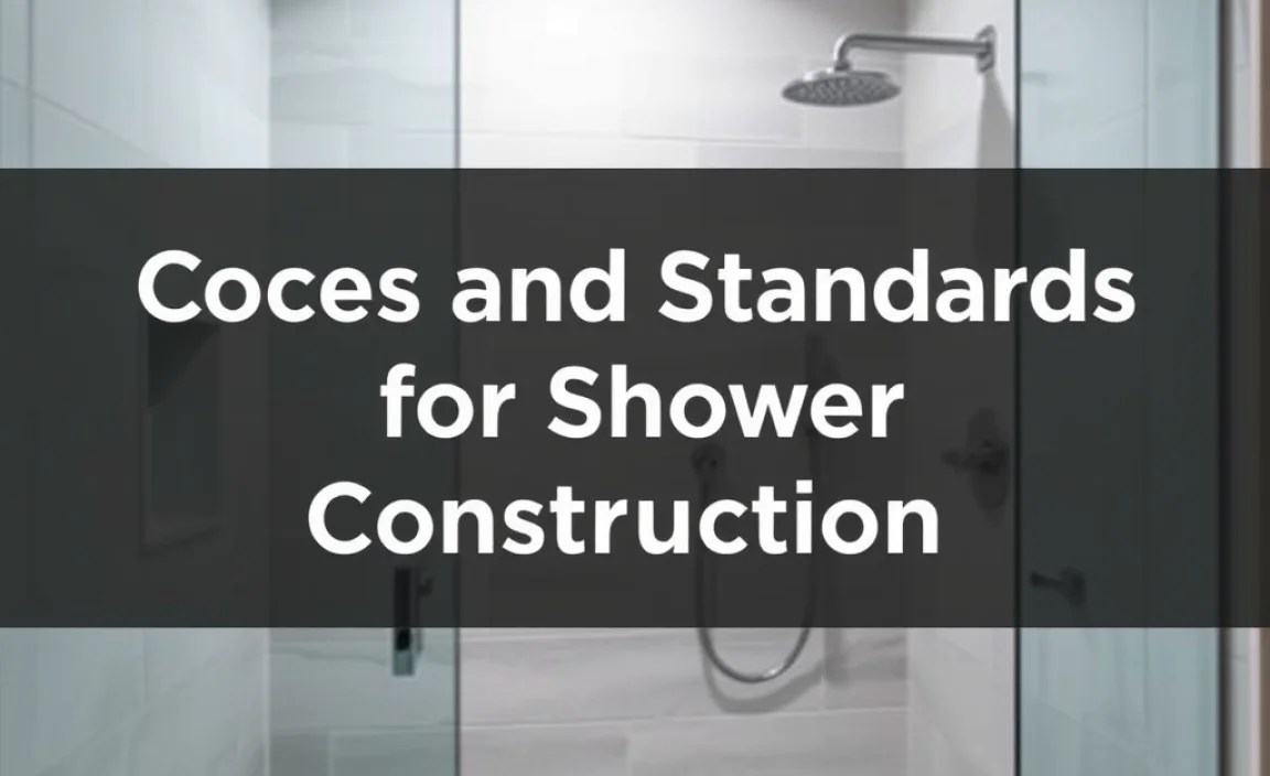 Codes and Standards for Shower Construction