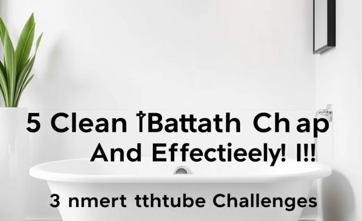 Common Bathtub Cleaning Challenges