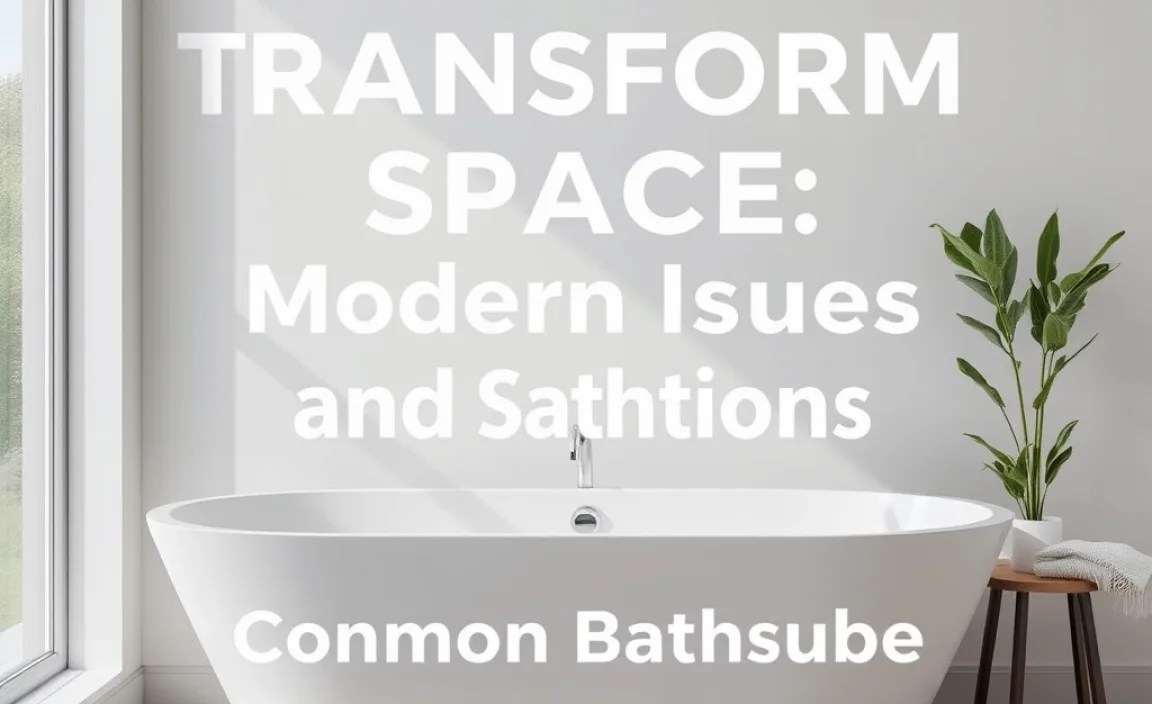 Common Bathtub Issues and Solutions
