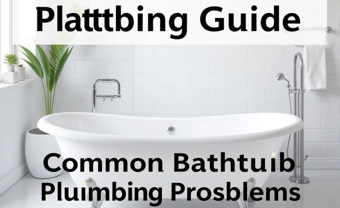 Common Bathtub Plumbing Problems