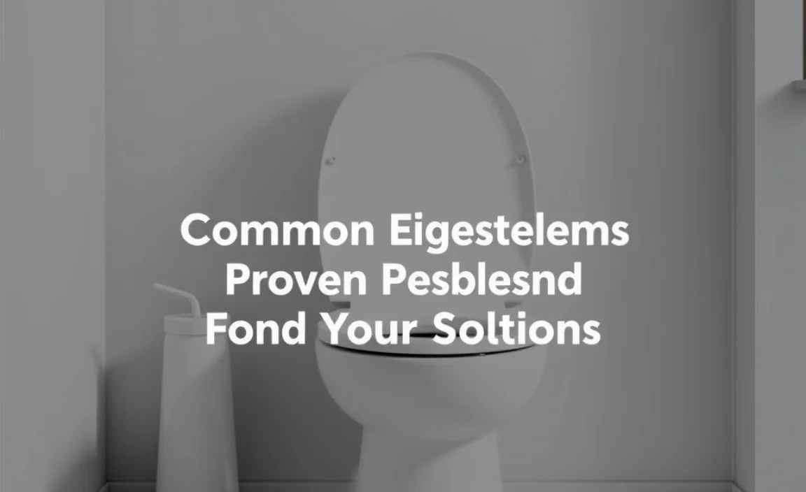Common Cistern Problems and Their Solutions