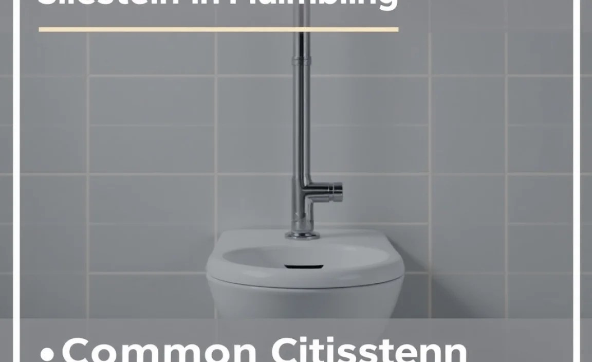 Common Cistern Problems and Troubleshooting Tips