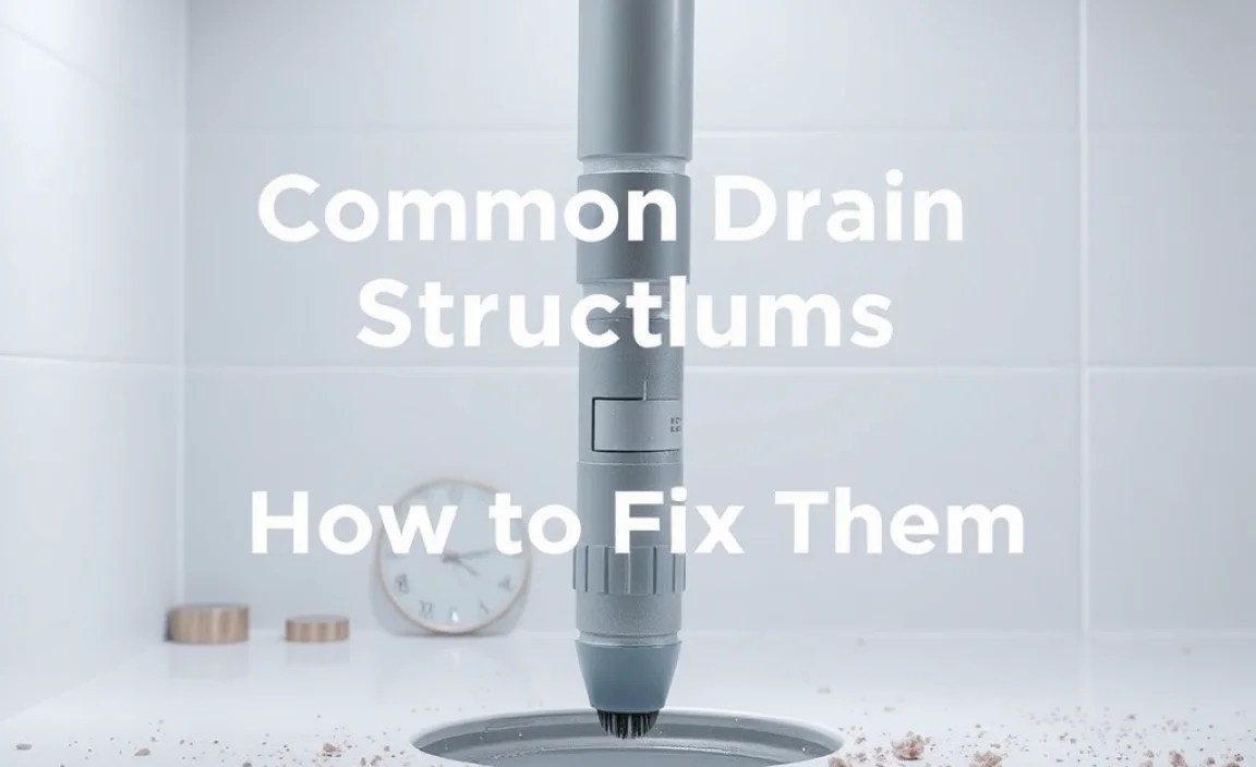 Common Drain Structure Problems and How to Fix Them