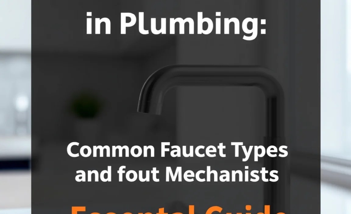 Common Faucet Types and Their Mechanisms